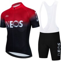 스페셜라이즈드 전기자전거 2023 INEOS 사이클링 빕 숏 남성용 산악 자전거 저지 의류 여름 컴플리트 레이싱 퀵 드라이 스포츠 세트 145424, Asian size - S, INEOS 20