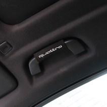 [BELUCAR] 아우디A3 A6 A7 RS5 RS6 RS7 Q7 Q8 SQ5 실내 천장 스웨이드 손잡이 핸드 그립 차량 인테리어 악세사리 커버 데칼 튜닝 용품, 레드_1P