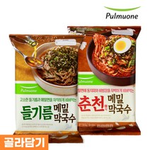 풀무원 메밀막국수 2종들기름/춘천 4봉 골라담기, 1. 들기름 메밀막국수 391.4g(2
