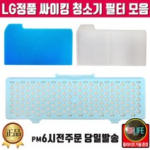LG정품 싸이킹 청소기 모터 배기 필터 모음 (즐라이프 거울 증정), 1개, 스펀지필터