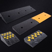 고무 경사로 차량 진입판 문턱 매트 경사판 튼튼 받침 상가 휠체어 점포, 100x25x10
