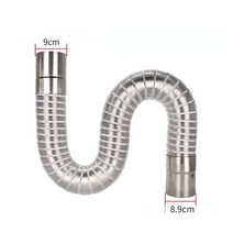 환풍기 창문 화장실 댐퍼 힘펠 휀 주방 후드 1 m1.5 m 길이 덕트 환기 흄 뜨거운, 폭 9cm 길이1.5m