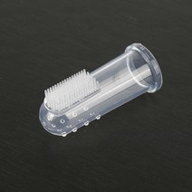 뜨거운 판매 부드러운 애완 동물 손가락 칫솔 테디 개 브러쉬 나쁜 호흡 타르타르 치아 관리 개 고양이 청소 용품 부드러운 칫솔, 1개, 하나