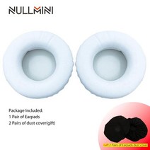 NullMini-교체용 이어 패드 베이어다이내믹 커스텀 원 프로 이어폰 헤드폰 이어머프 슬리브 헤드셋용 호환 헤드셋 커버 이어패드 밴드, White Protein skin, 02 White Protein skin