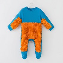 FULIBS 봄과 가을 새로운 어린이 의류 아기 얇은 긴팔 크롤링 옷 아기 걸레 Jumpsuit 유럽과 미국 제조업체 원피스 드롭 배송 1L
