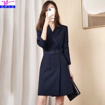 아나운서 원피스 빅사이즈 첫출근복장 하객룩 기상캐스터 고급 여성 면접 소개팅룩 피로연 긴팔 여자 미시 하객