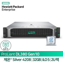 HPE 프로라이언트 DL380 Gen10 Xeon Silver 4208 P23465-B21