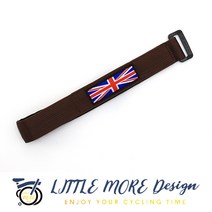 브롬톤 스트랩 고정 레버 악세사리 미니벨로, 커피 색