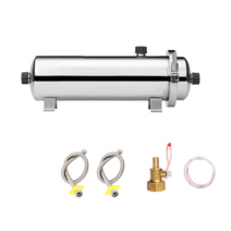 1500L 지하수 여과기 대용량 스테인리스 농촌 석회수 PVDF 세척가능 필터 모래 농촌 진흙 전면필터, 1500L PVDF