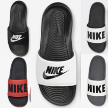 나이키 슬리퍼 남성 여성 빅토리 원 슬라이드 오프코트 화이트 블랙 레드 여름 커플 발편한 국내배송 정품