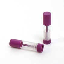 새로핸즈 챕스틱 립밤용 투명 용기 바이올렛캡 5ml x10개 공병, 단품