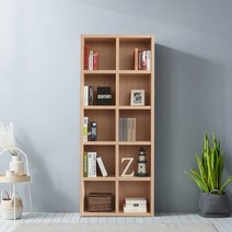 동서가구 피츠 댄디 800 5단 오픈 책장, 워시