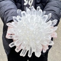 수조장식 바닥재 용품 배 스톤 피규어 의자 수초 어항 대형 바위 아름다운 화이트 쿼츠 크리스탈 치유 표본 영적 에너지 홈 오피스