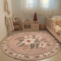 블랙 크라운 코코 아이방 원형 러그 L160cm