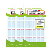 유니온플러스 보호필름 견출지 15 x 33 mm UL-2411 13p, 18개, 적