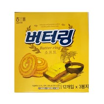 해태제과 버터링 소프트, 302g, 4개