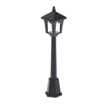 공원벤치 소형 스마스 공원 거리 램프 벤치 가구 장난감, 05