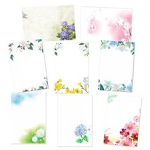 캘리그림엽서 꽃 8종(10장), 코스모스, 1개