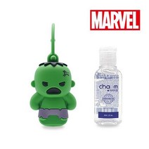마블 휴대용 손소독제 헐크 민트향 30ml, 기본