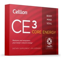 Cellion CE3 Core Energy NADH Supplement More Effective Than Other Supplements | Best for Energy Prod, 30.0 Servings (Pack of 1)