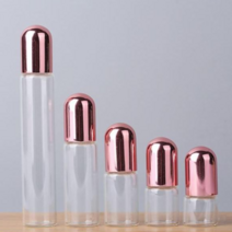 아로마 오일 향수 롤온 공병 1ml 2ml 3ml 5ml 10ml, 2.로즈골드+로즈골드-5ml