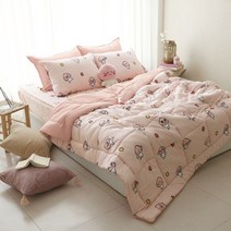 카카오프렌즈 기능성 프로텍터 워싱 차렵이불베개+패드 풀세트Q