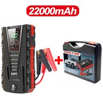 점프앤고 점프 스타터 자동차 배터리 충전기 보조베터리 12000mAh 휴대용 부스터 12 볼트 자동 시작 장치 비상, [04] 12000mah-Toolbox, 04 20000mahToolbox