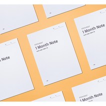 thinkstep 1 Month Note A4 싱크스텝 1개월 노트 A4(1개월분), 1개