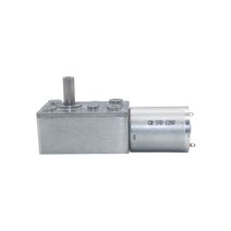 민코타12V 0.6rpm 웜 기어 모터 DC 자동 장비용 고 토크 잠금 장치 JGY370 감속, 11 24PRM_03 24V