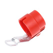 Rv 캐러밴 캠핑카 카라반레드 트레일러 플러그 홀더 7 핀/13 핀 커넥터 부품 견인 봉 주차 커버 액세서, 01 RD