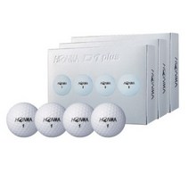 혼마 D1 PLUS 플러스 골프공 3피스, 화이트, 3세트