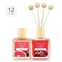 [토마토마토] 더허브샵 홈 내추럴 방향제 디퓨져 125ml (12종) &_+sn7796EA, 나그네쿠팡 후리지아블라썸