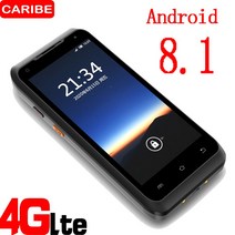 QR 무선 바코드 CARIBE PL-55L 안드로이드 핸드 헬드 PDA 1D /2D 바코드 스캐너 와이파이/4G 창고, 09 2D minde 125K_04 EU