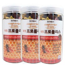닥터헬퍼 목청 프로폴리스 48정 캔디/사탕/목캔디, 3통, 216g
