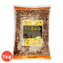 다봄마켓 SG푸드 구수하고 담백한 옥수수차 볶음옥수수 1KG, 1개