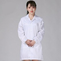 정전기 방지 의류 청정실 작업복 ESD 코트 색상 블루 화이트, White_XXL