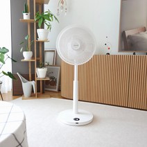 조용한 무소음 바람 무선 선풍기 저소음 아기 따따베, 화이트