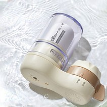 정수기 수도꼭지 필터 가정용 간접 식수 주방 전면 정수 수돗물 필터, 업그레이드된 본체 투명 가시 (1기  1심）, 용두비전기-3