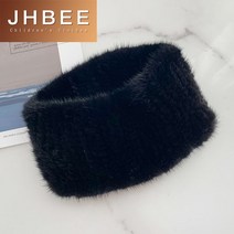 고급밍크 밍크퍼넥워머 리얼퍼밍크넥워머솔리드머플러셋트밍크넥워머여cd1117