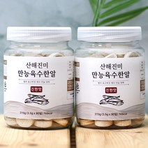산해진미 국내산 코인 고체 동전 멸치 만능 육수한알, 315g, 2개