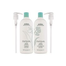 아베다 샴푸 너처링 샴푸 & 컨디셔너 듀오 33.8온스 + 펌프 2개