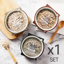 블랙루머 [다이오트] 3개 오트밀죽 다이어트죽 소고기 닭가슴살 흑임자 죽 체중조정용조제식품 식사대용 간편식 귀리죽, 소고기X3