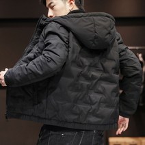 점퍼 경량 파카 겨울 숏 패딩 오버핏