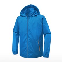 랜더스 봄 가을 낚시 등산 단체 바람막이 경량 자켓 JK115_블루
