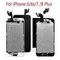 액정수리 부품 자가수리 아이폰 5 5s 6s 7 8 plus lcd 터치 스크린 + 홈, 도구
