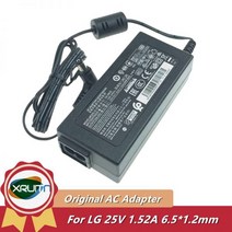 정품 DA-38A25 DYF-2430 AC 어댑터 LG EAY64290801 NB3540 NB3730A SJ4 SH4 SH5 사운드바 전원 공급 장치 충전기 25V 1.52A 38, US