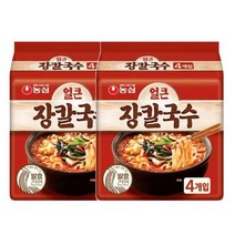 농심 간편식 얼큰장칼국수(103gx4) x 2봉 겨울별미 존맛탱 1세트, 6세트