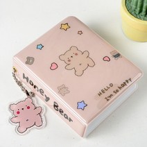 인생네컷앨범 초음파앨범 성장앨범 본식사진 웨딩포토북 -나비 포토카드 홀더 스토리지 사진 앨범 케이팝 스타 체이서 아이돌 컬렉션 북 카드 미니 폴라로이드, [04] 분홍색