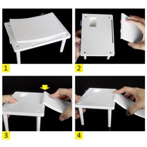 D08d 플라스틱 거북이 basking 플랫폼 파충류 램프 사다리 등반 개구리를위한 2pcs 흡입 컵이있는 휴식 테라스