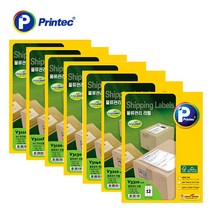 프린텍/물류관리라벨 100매, OPTION6. V3210-100(6칸/A4)